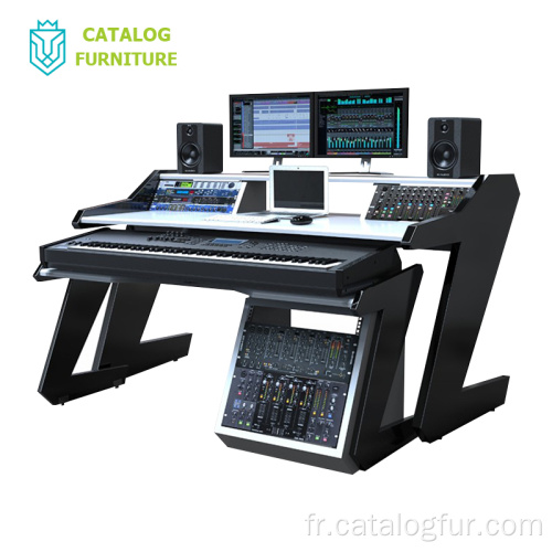 Mobilier de studio d&#39;enregistrement de bureau audio de qualité supérieure